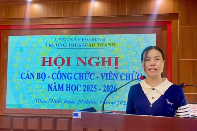 HỘI NGHỊ TRIỂN KHAI KẾ HOẠCH NĂM HỌC 2025 – 2026