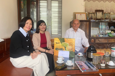 Trường THCS Giao Thanh – Tri ân các thầy cô đã từng gắn bó với mái trường.