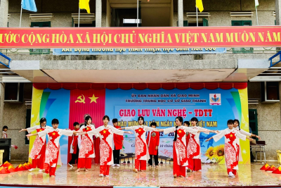 GIAO LƯU VĂN NGHỆ CHÀO MỪNG NGÀY NHÀ GIÁO VIỆT NAM 20/11